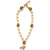 pearl and golden bead idol mala