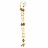 pearl and golden bead idol mala